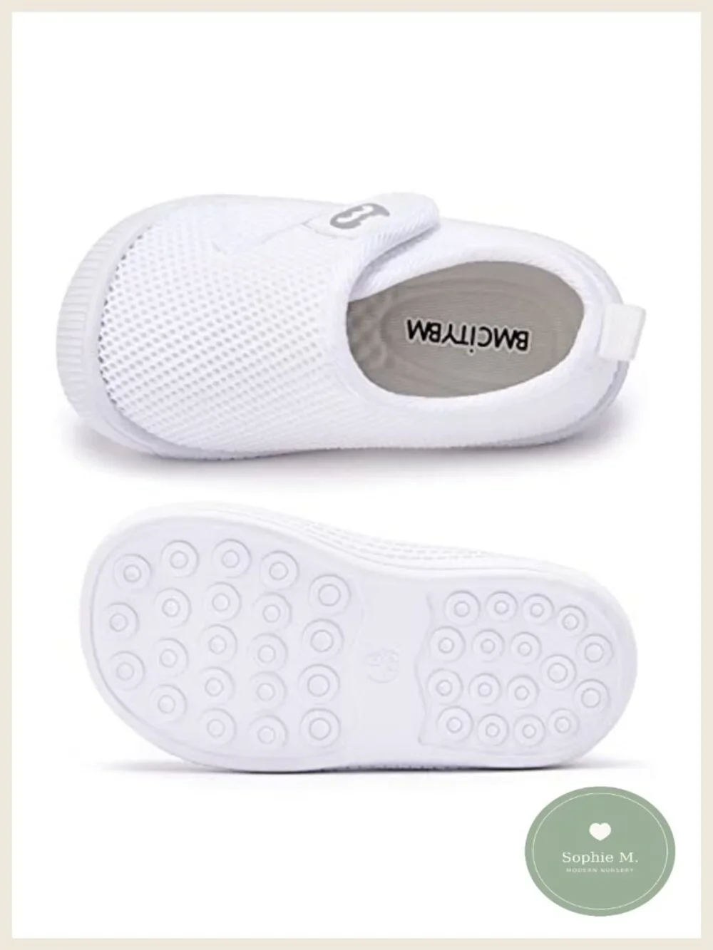 Baby Toddler Walking Shoes First Walker Sneakers Barefoot Lightweight Non-Slip
